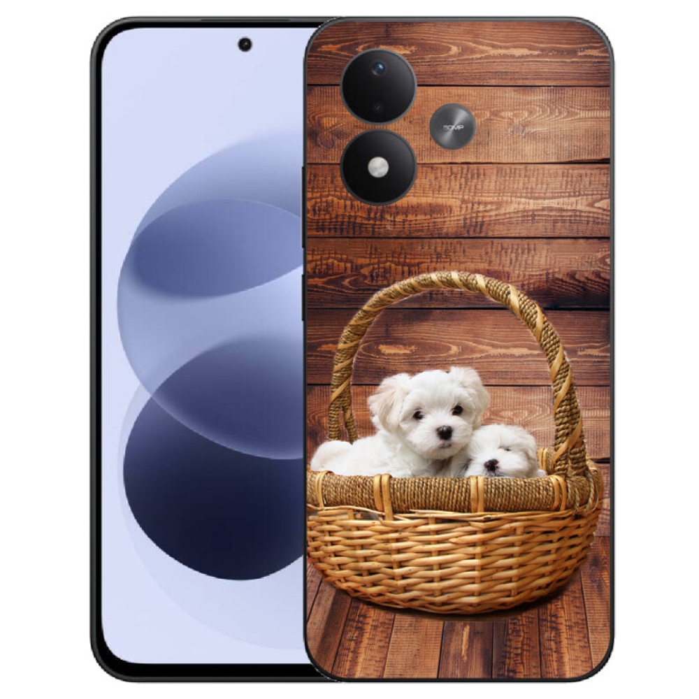 mmCase gél tok a Xiaomi Redmi Note 17 4G/5G-hez – kiskutyák