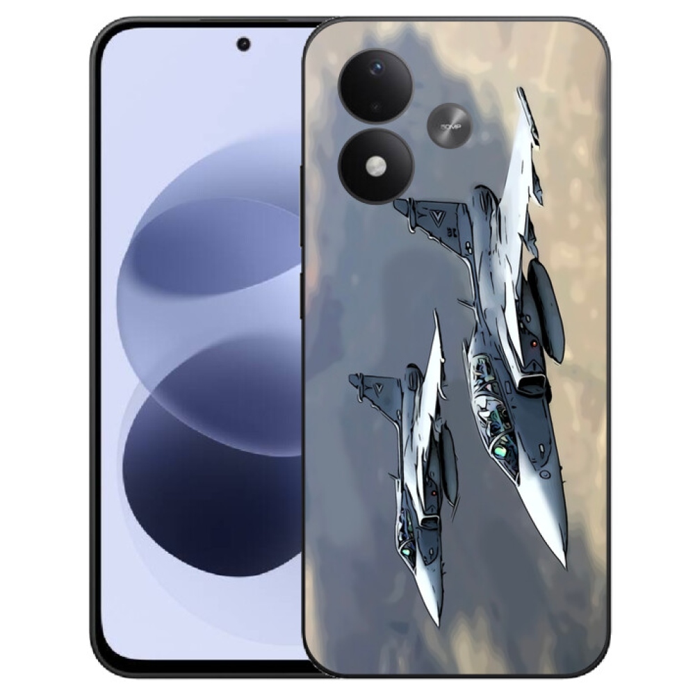 mmCase gél tok a Xiaomi Redmi Note 17 4G/5G-hez – vadászgépek