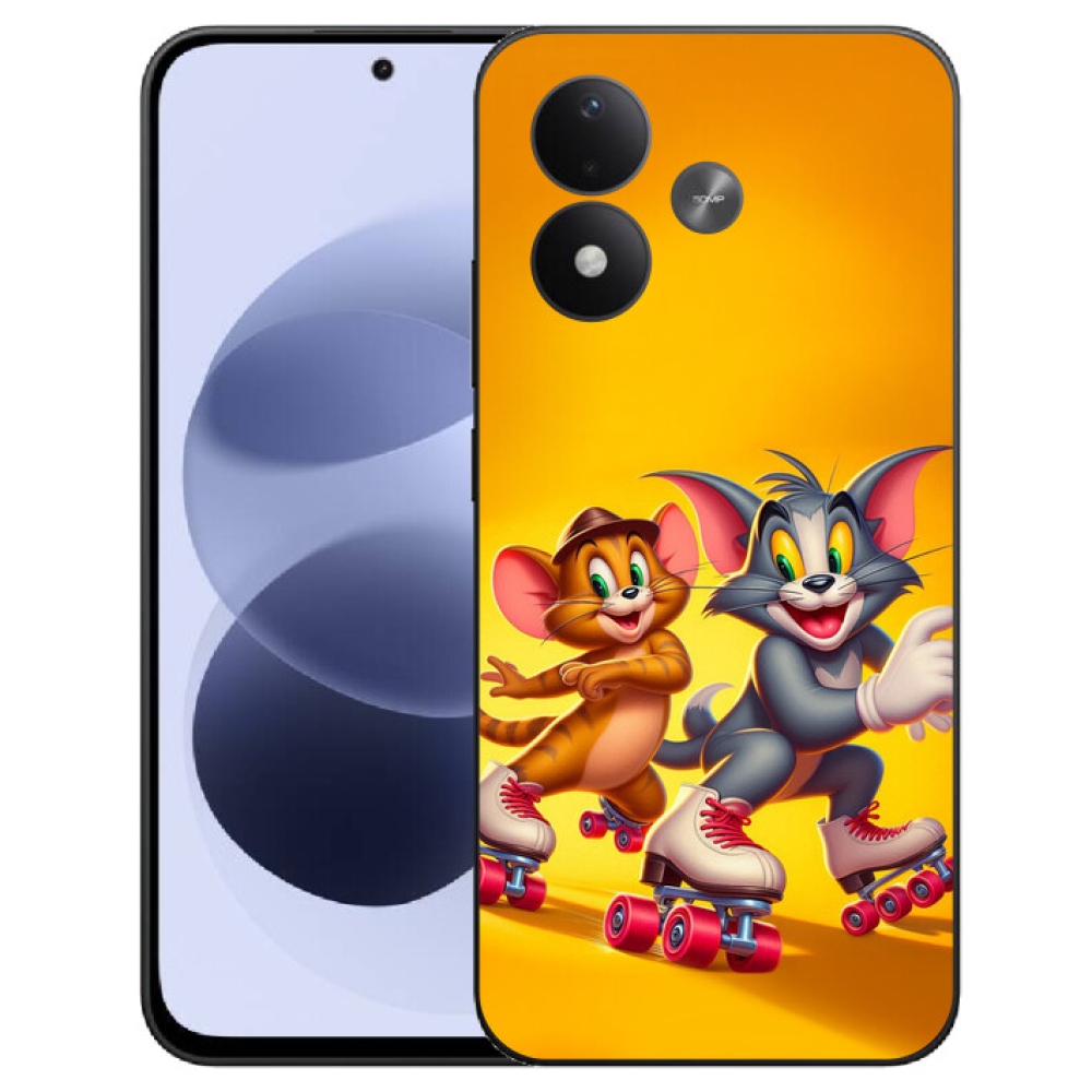 mmCase gél tok a Xiaomi Redmi Note 17 4G/5G-hez – Tom és Jerry