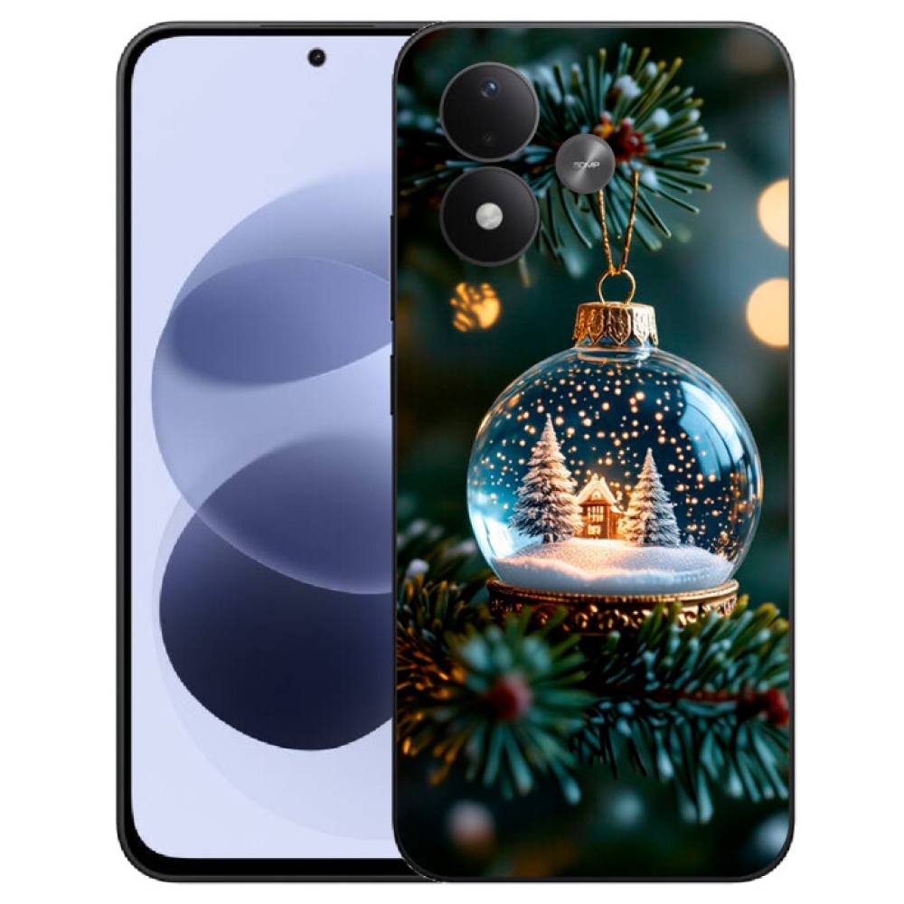 mmCase géltok a Xiaomi Redmi Note 17 4G/5G-hez – karácsonyi gömb 2