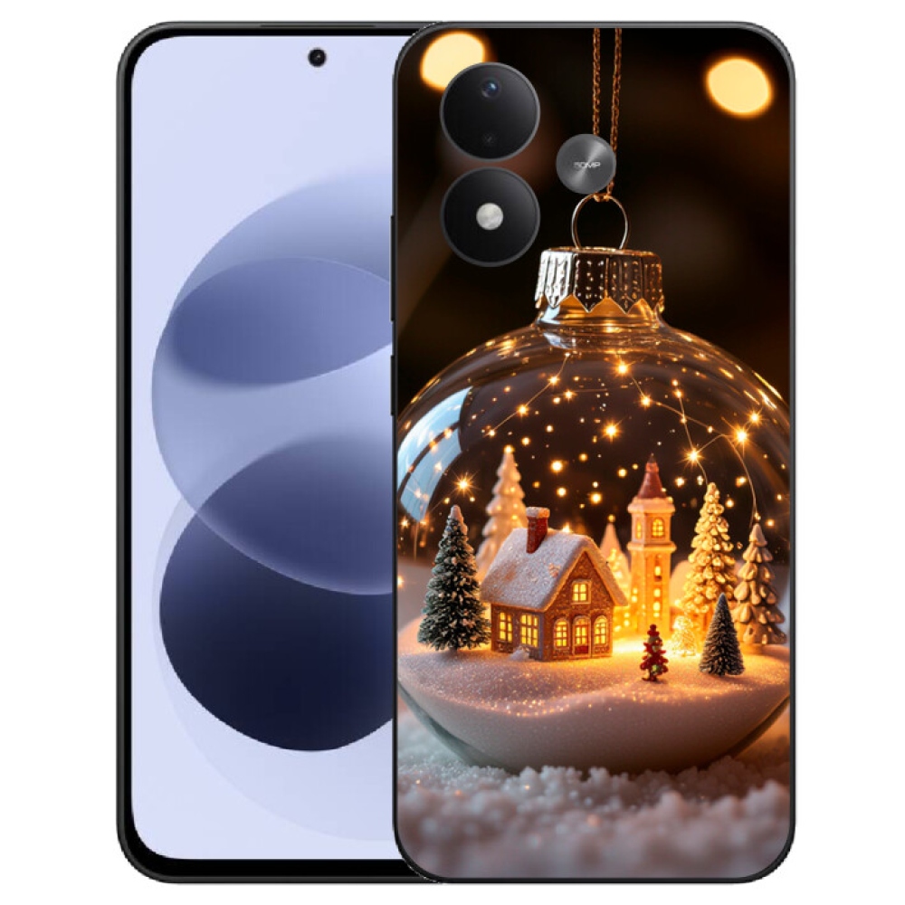 mmCase gél tok a Xiaomi Redmi Note 17 4G/5G-hez – karácsonyi gömb 3
