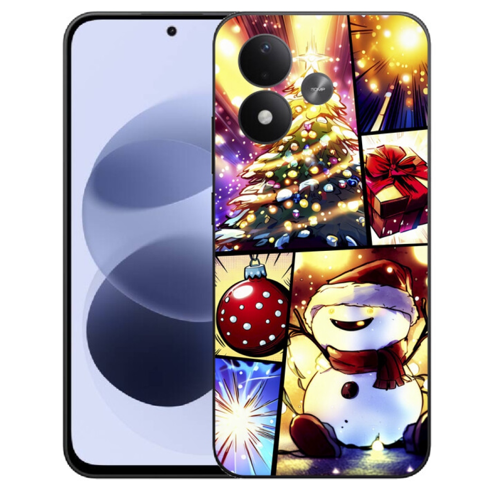 mmCase géltok a Xiaomi Redmi Note 17 4G/5G-hez – karácsonyi motívumok 1