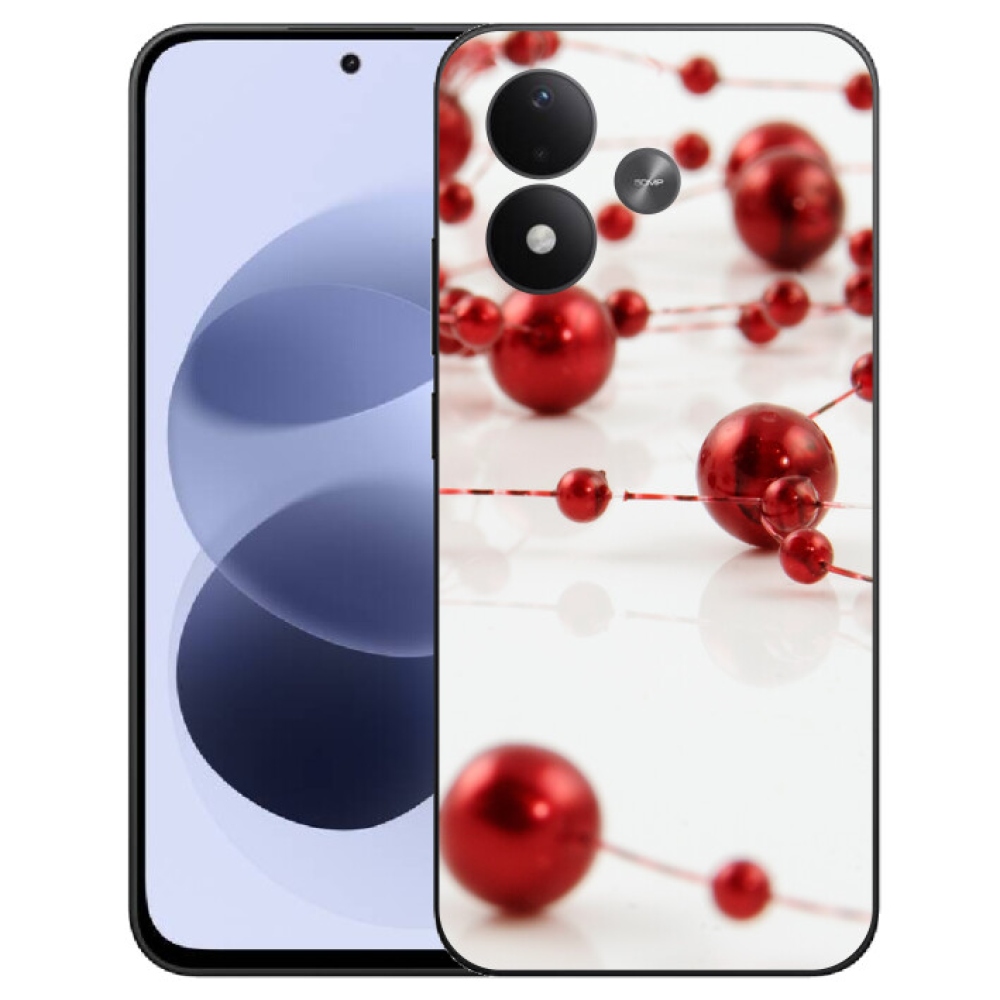 mmCase gél tok a Xiaomi Redmi Note 17 4G/5G-hez – karácsonyi lánc