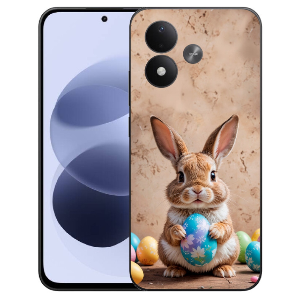 mmCase géltok a Xiaomi Redmi Note 17 4G/5G-hez – húsvéti nyuszi