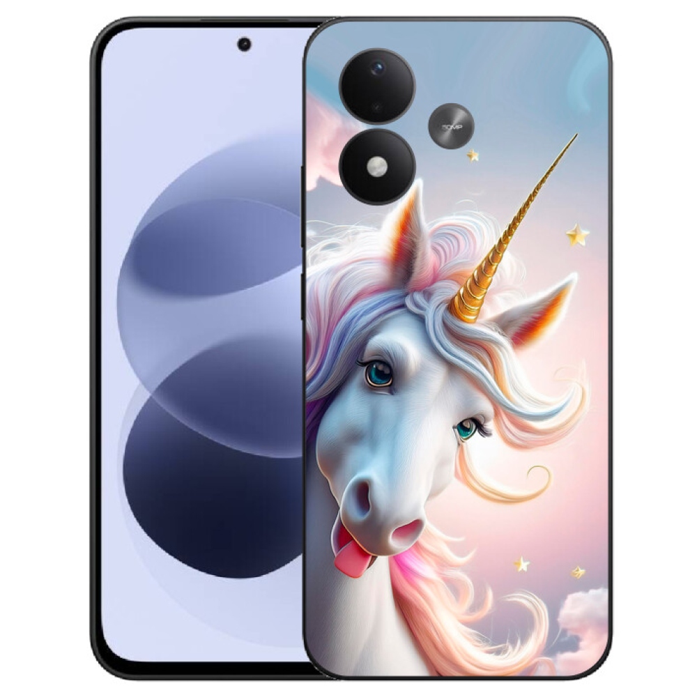 mmCase géltok a Xiaomi Redmi Note 17 4G/5G-hez – vidám egyszarvú