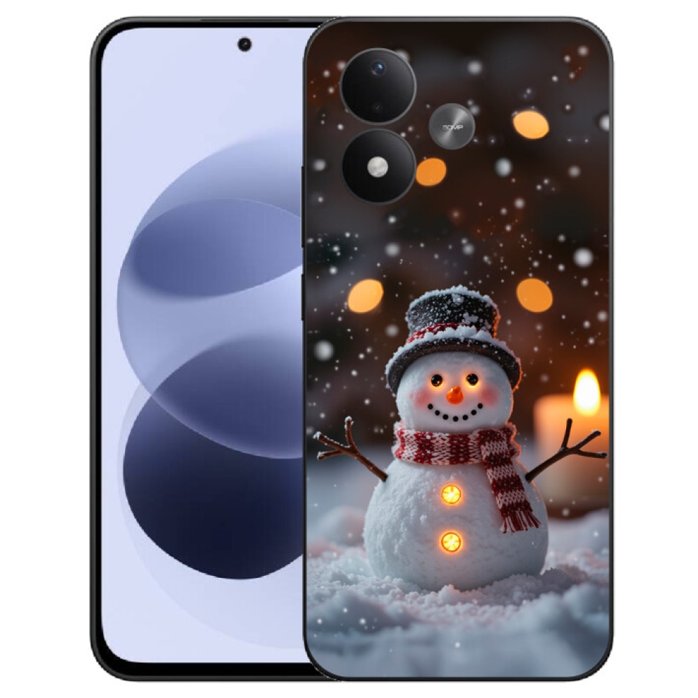 mmCase géltok a Xiaomi Redmi Note 17 4G/5G-hez – vidám hóember