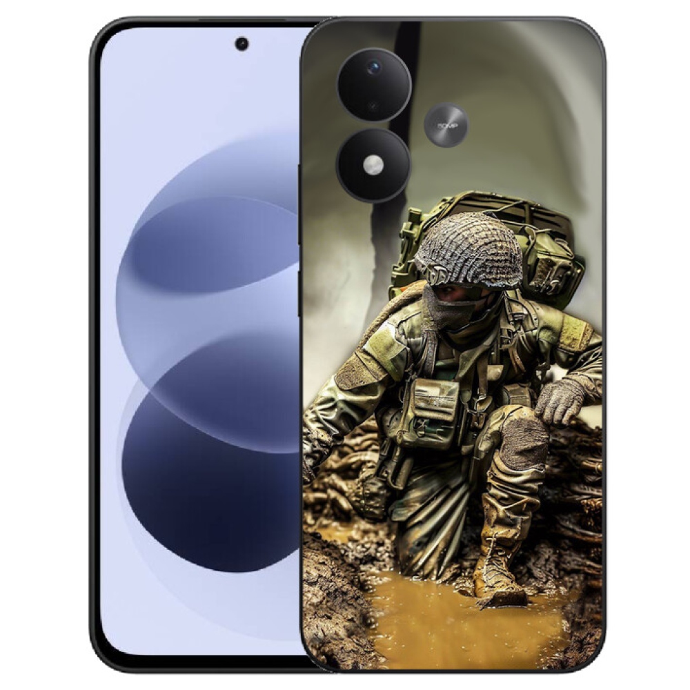 mmCase gél tok a Xiaomi Redmi Note 17 4G/5G-hez – katona