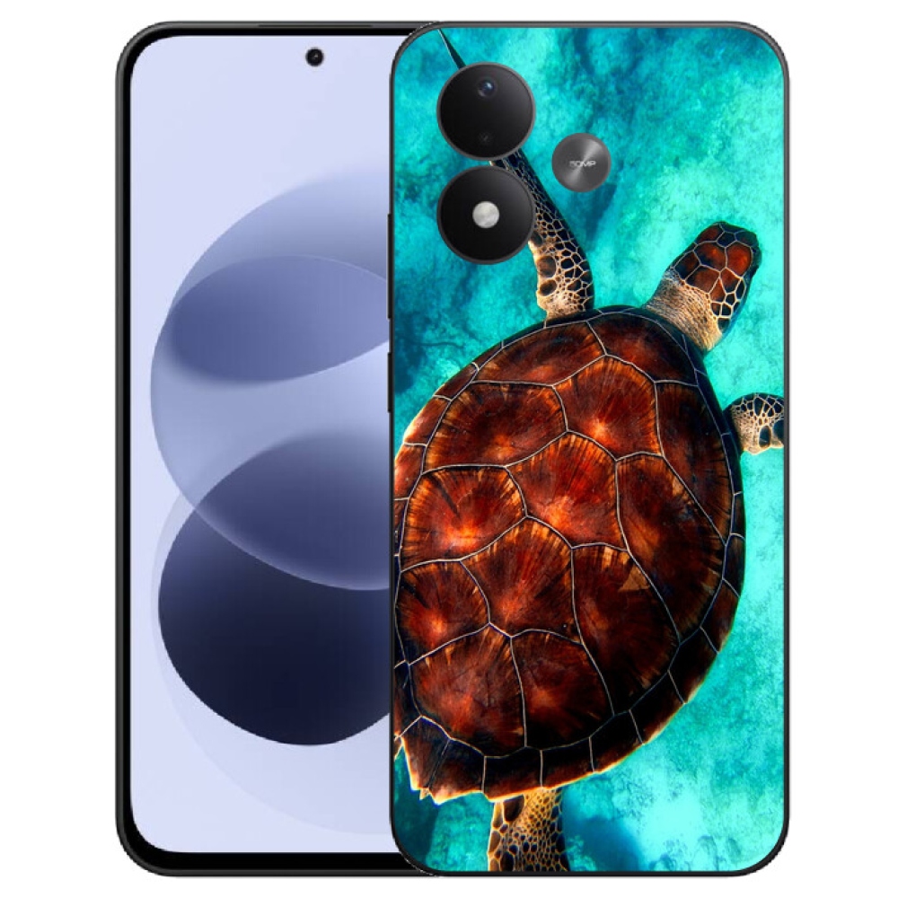 mmCase gél tok a Xiaomi Redmi Note 17 4G/5G-hez – teknős