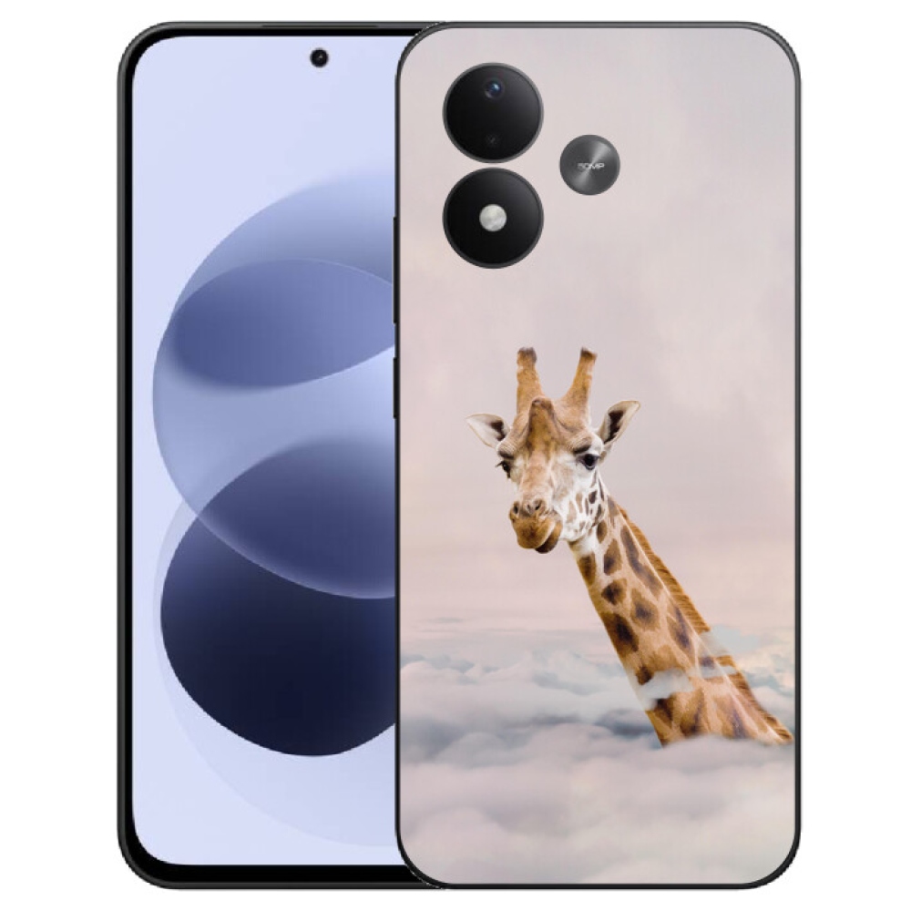 mmCase géltok a Xiaomi Redmi Note 17 4G/5G-hez – zsiráf a felhők között