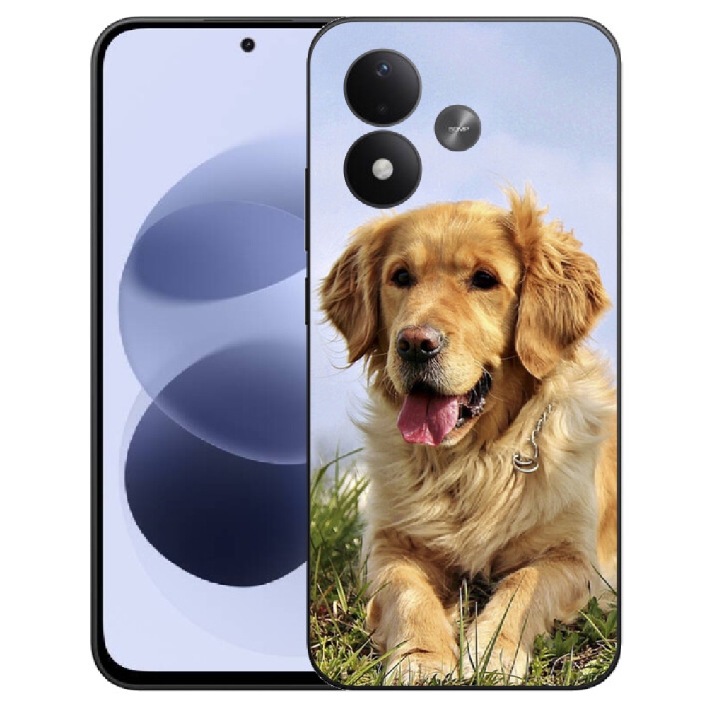 mmCase gél tok a Xiaomi Redmi Note 17 4G/5G-hez – arany retriever