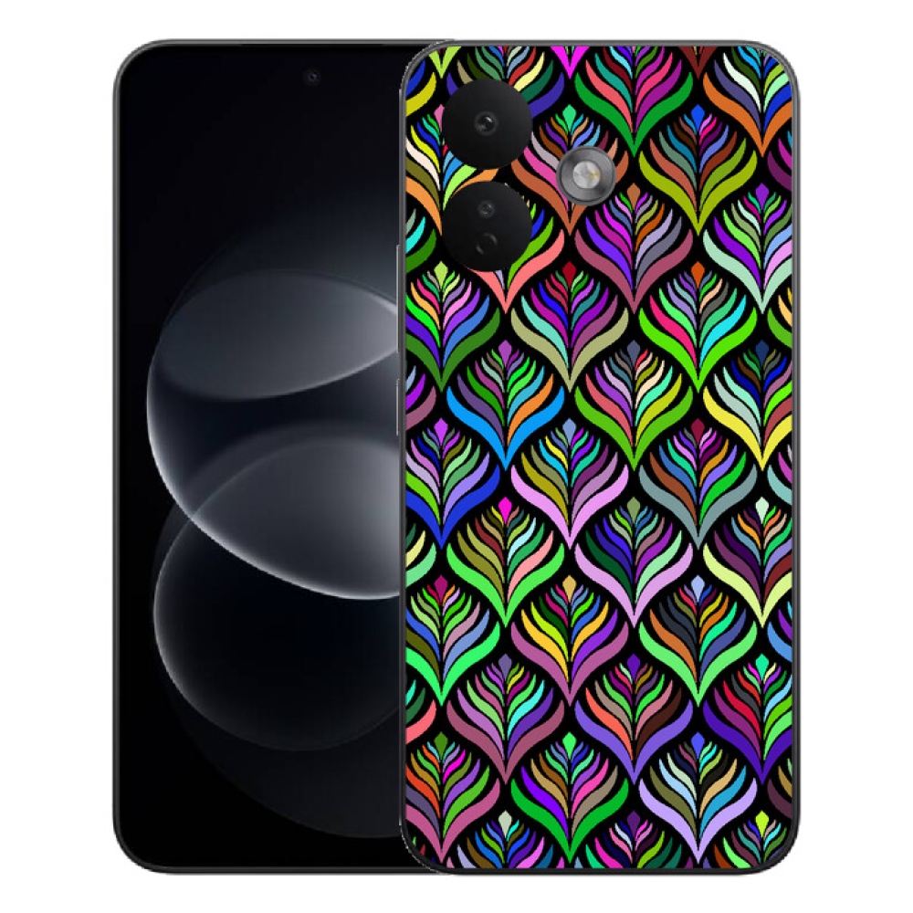 mmCase gél tok a Xiaomi Redmi Note 17 Pro 5G-hez – absztrakt 15