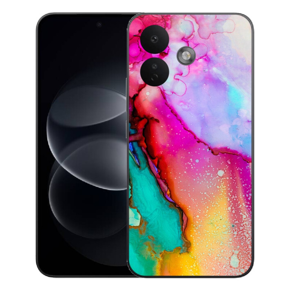 mmCase gél tok a Xiaomi Redmi Note 17 Pro 5G-hez – absztrakt 24