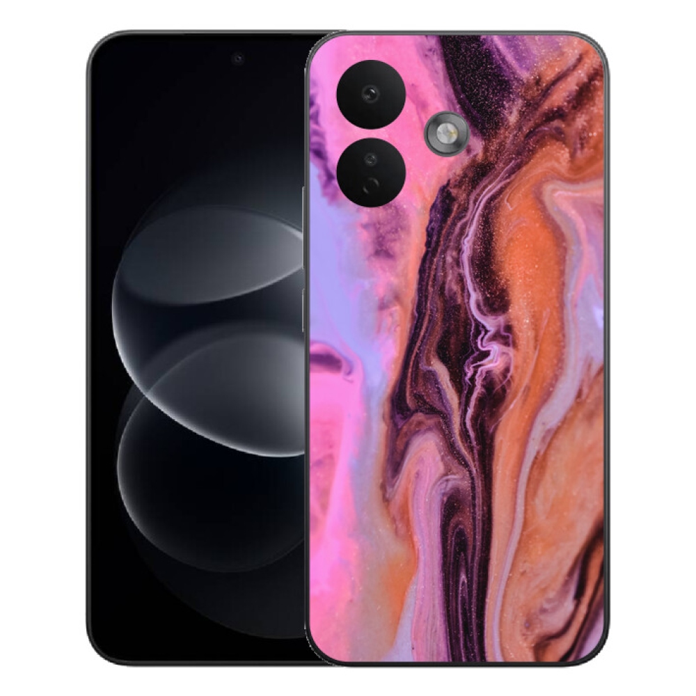 mmCase gél tok a Xiaomi Redmi Note 17 Pro 5G-hez – absztrakt 26