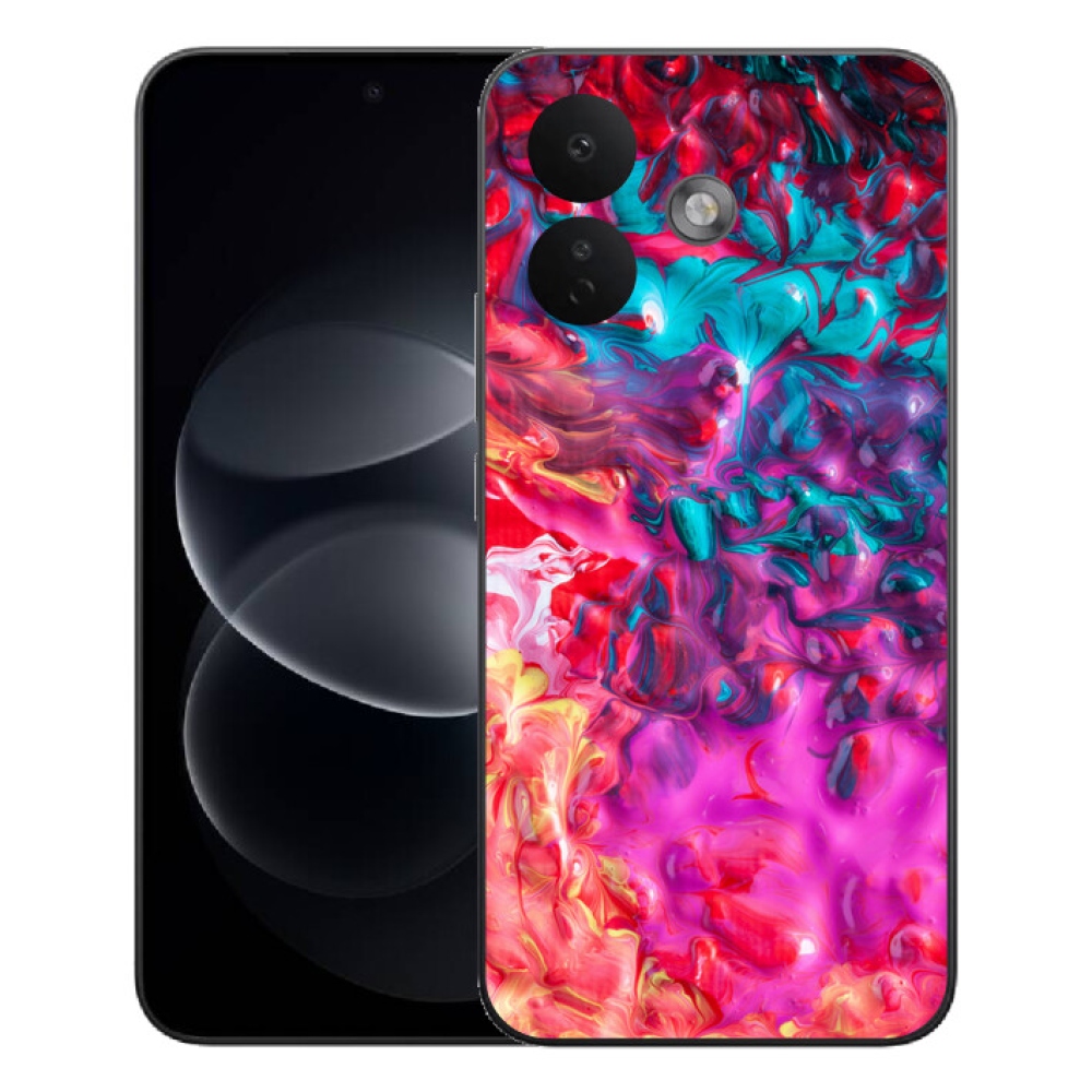 mmCase gél tok a Xiaomi Redmi Note 17 Pro 5G-hez – absztrakt 27
