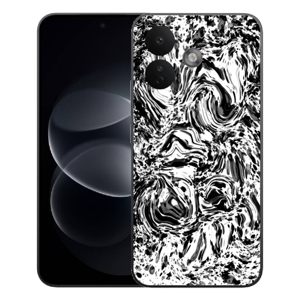 mmCase gél tok a Xiaomi Redmi Note 17 Pro 5G-hez – absztrakt 4