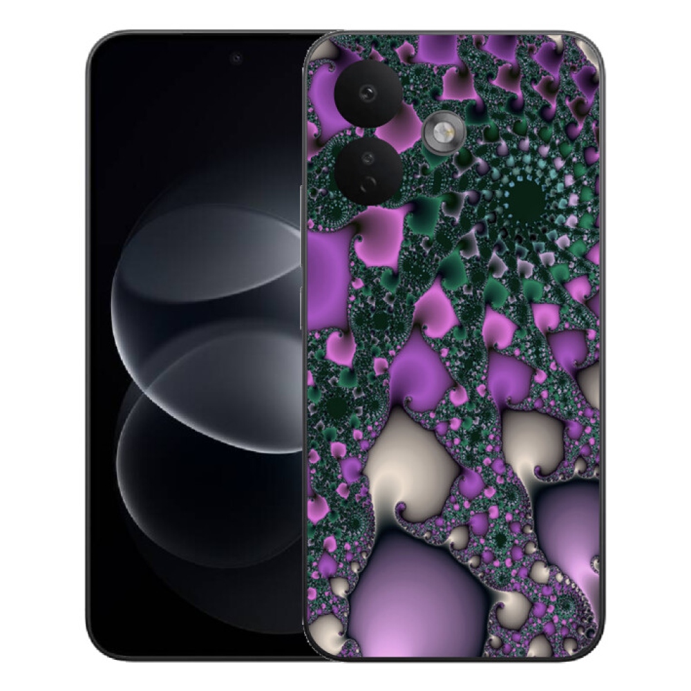 mmCase gél tok a Xiaomi Redmi Note 17 Pro 5G-hez – absztrakt 7