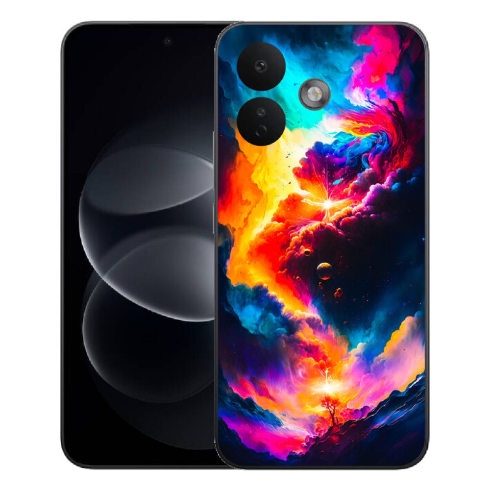 mmCase géltok a Xiaomi Redmi Note 17 Pro 5G-hez – absztrakt motívum