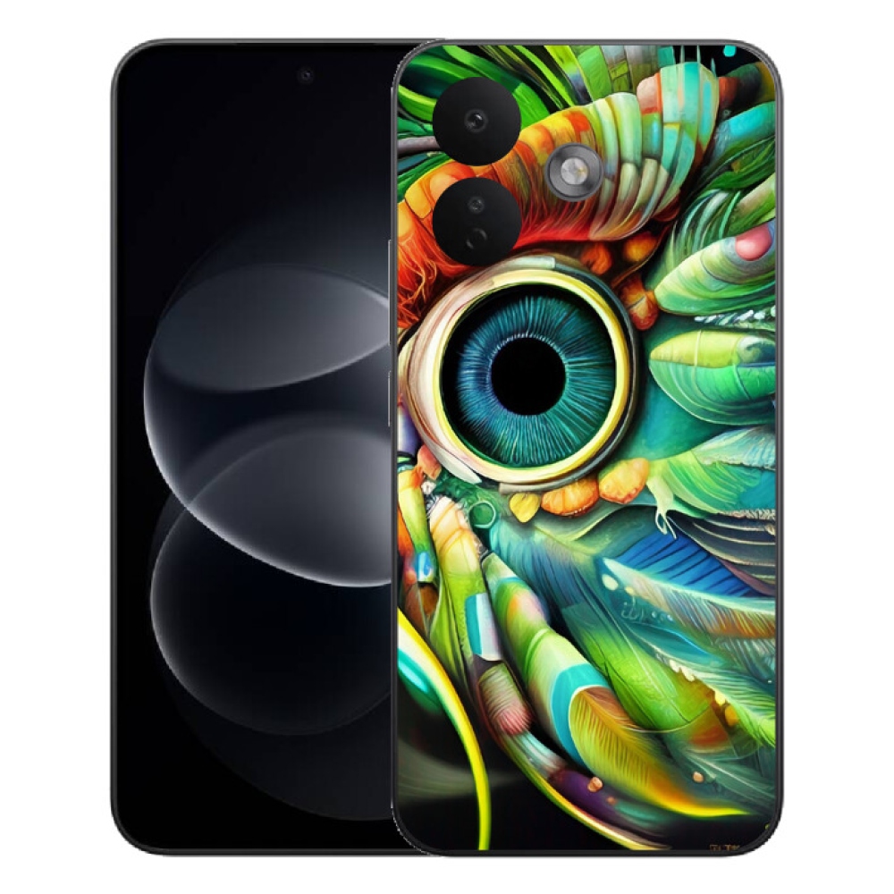 mmCase géltok a Xiaomi Redmi Note 17 Pro 5G-hez – absztrakt motívum 18