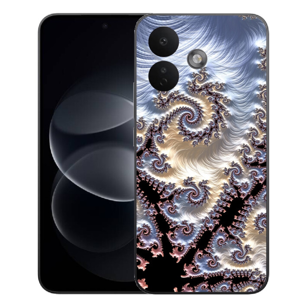 mmCase géltok a Xiaomi Redmi Note 17 Pro 5G-hez – absztrakt motívum 22