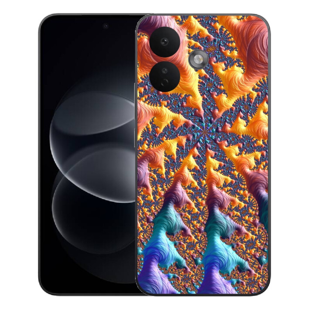 mmCase géltok a Xiaomi Redmi Note 17 Pro 5G-hez – absztrakt motívum 23