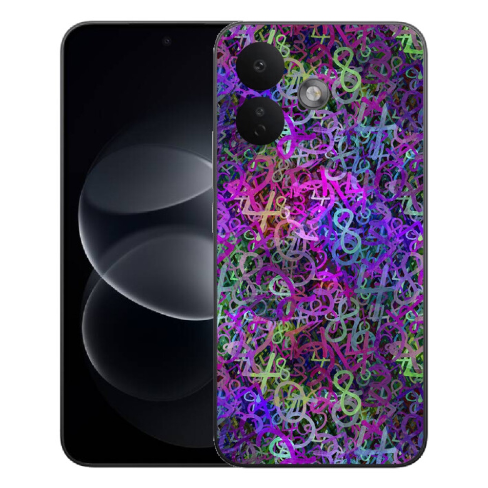 mmCase géltok a Xiaomi Redmi Note 17 Pro 5G-hez – absztrakt motívum 25