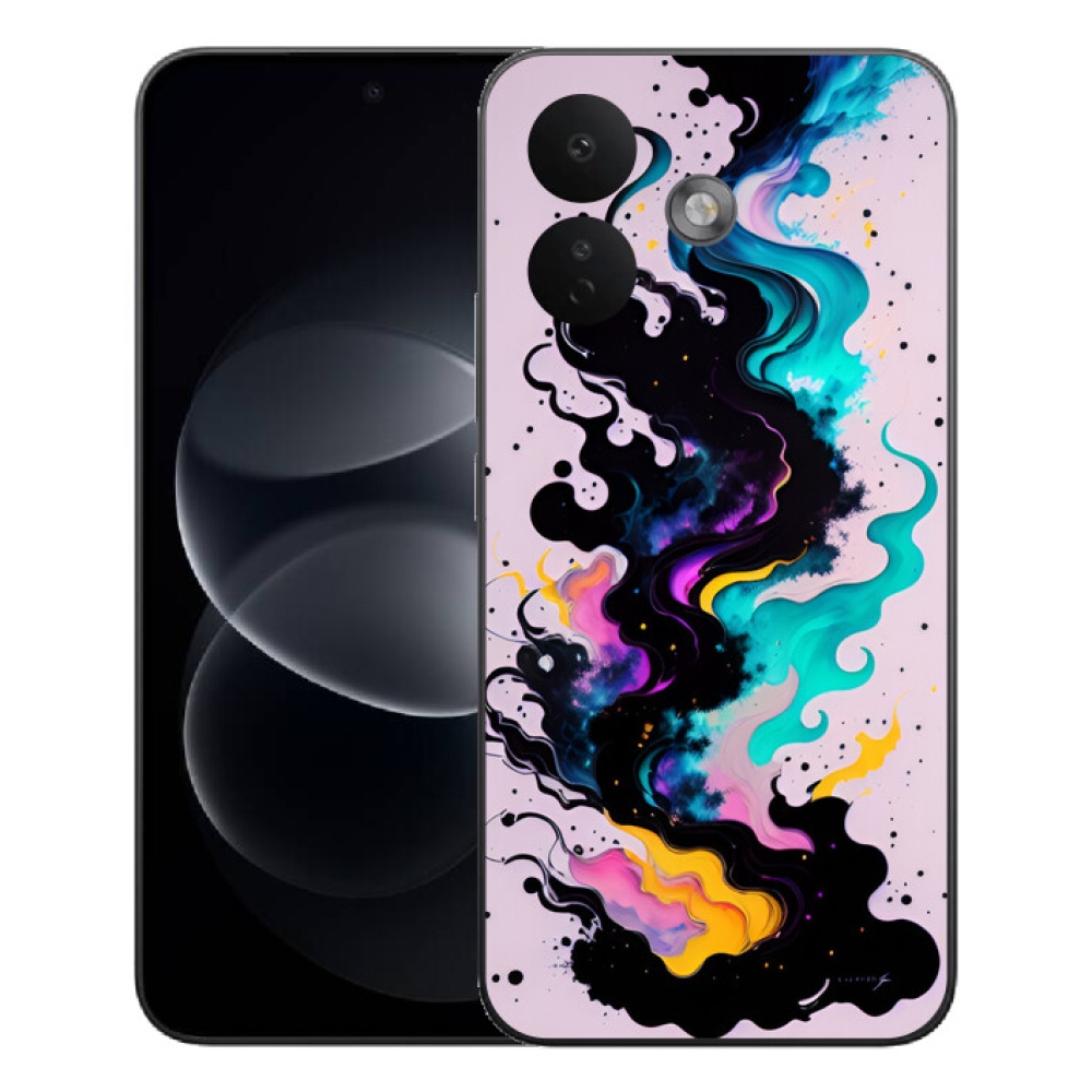 mmCase géltok a Xiaomi Redmi Note 17 Pro 5G-hez – absztrakt motívum 4