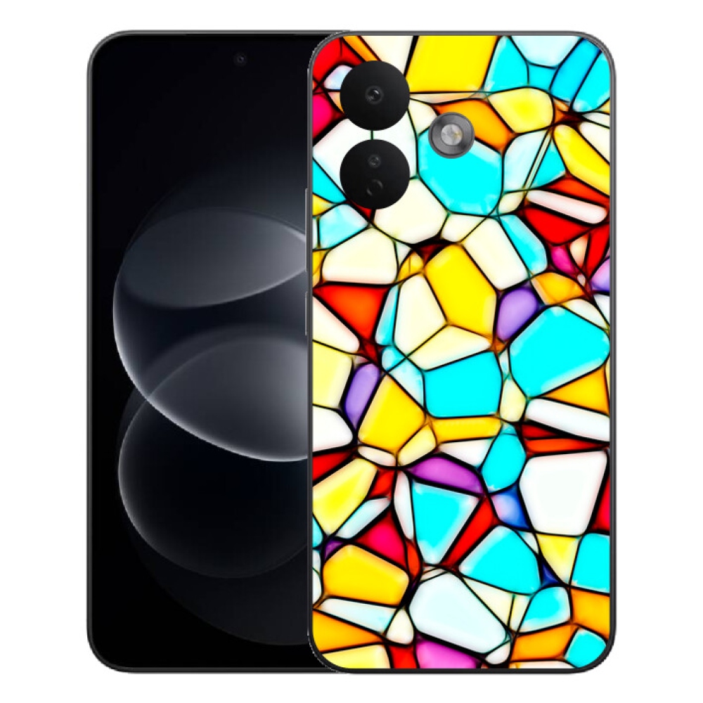 mmCase géltok a Xiaomi Redmi Note 17 Pro 5G-hez – absztrakt motívum 40