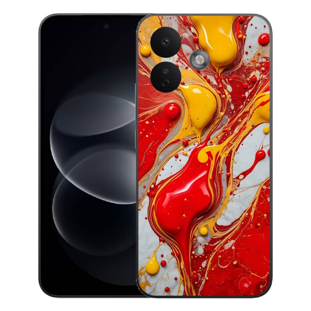 mmCase géltok a Xiaomi Redmi Note 17 Pro 5G-hez – absztrakt motívum 42