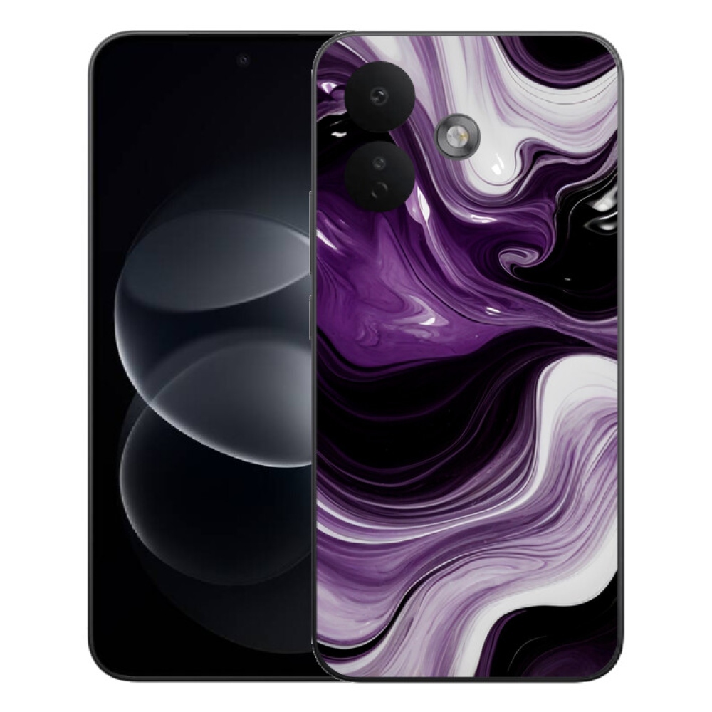 mmCase géltok a Xiaomi Redmi Note 17 Pro 5G-hez – absztrakt motívum 46