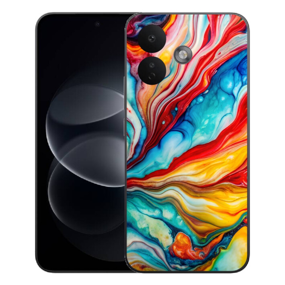 mmCase gél tok a Xiaomi Redmi Note 17 Pro 5G-hez – absztrakt motívum 58