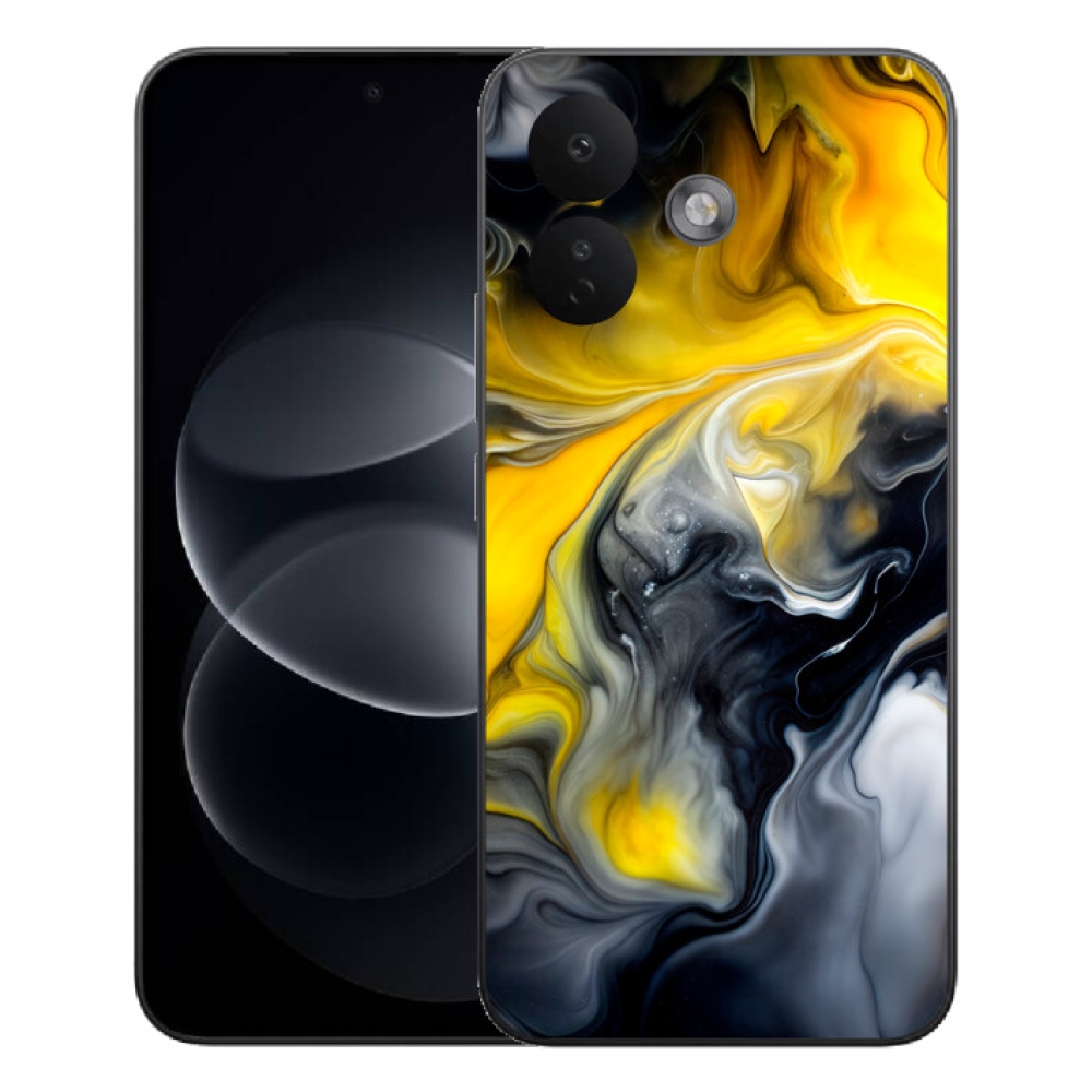 mmCase géltok a Xiaomi Redmi Note 17 Pro 5G-hez – absztrakt motívum 60