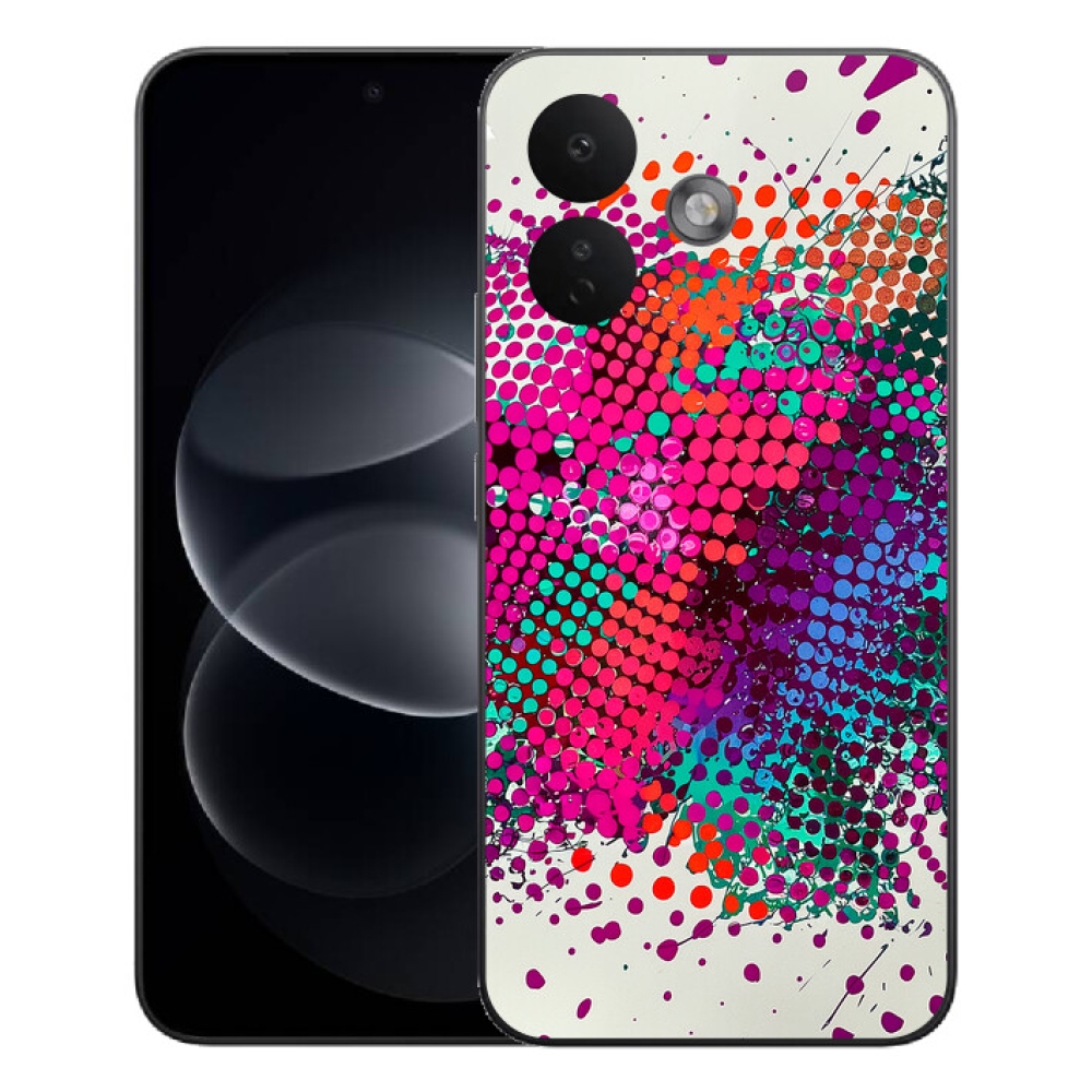 mmCase géltok a Xiaomi Redmi Note 17 Pro 5G-hez – absztrakt motívum 65