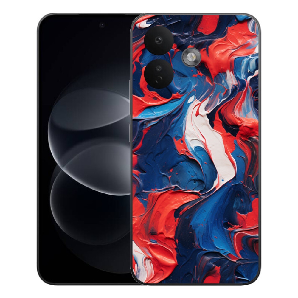 mmCase géltok a Xiaomi Redmi Note 17 Pro 5G-hez – absztrakt motívum 7