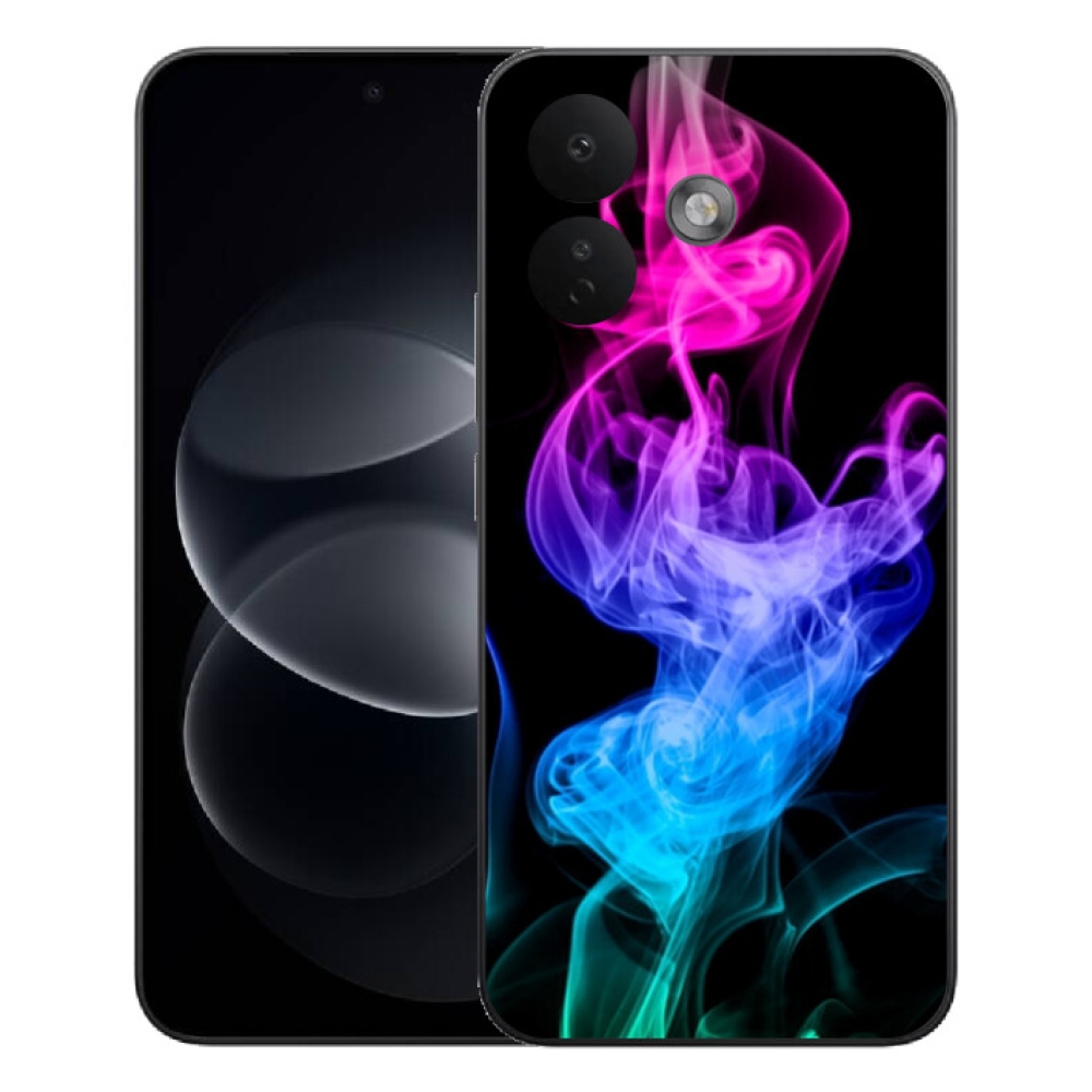 mmCase gél tok a Xiaomi Redmi Note 17 Pro 5G-hez – absztrakt minta 8