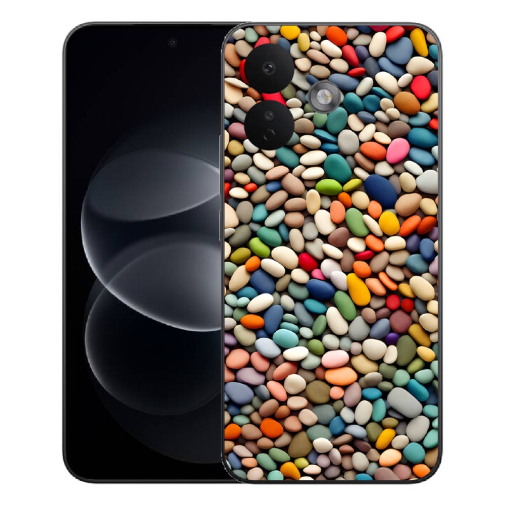 mmCase gél tok a Xiaomi Redmi Note 17 Pro 5G-hez – színes strasszok 2