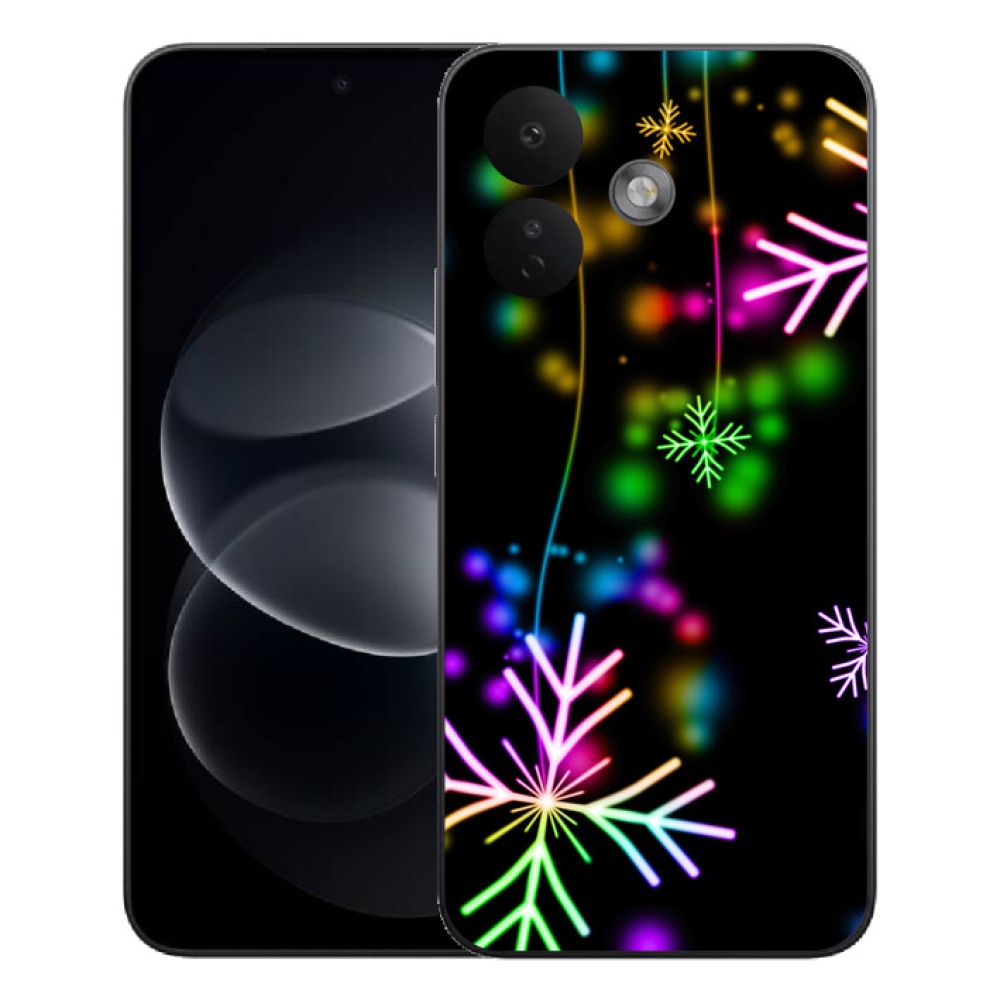 mmCase géltok a Xiaomi Redmi Note 17 Pro 5G-hez – színes pelyhek