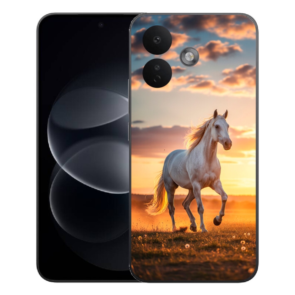 mmCase géltok a Xiaomi Redmi Note 17 Pro 5G-hez – futó fehér ló 2