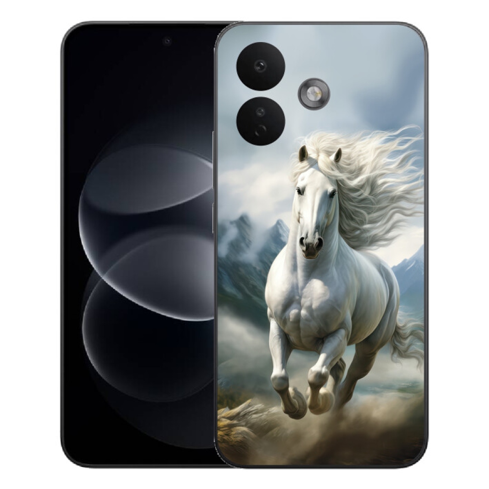 mmCase géltok a Xiaomi Redmi Note 17 Pro 5G-hez – futó fehér ló 3
