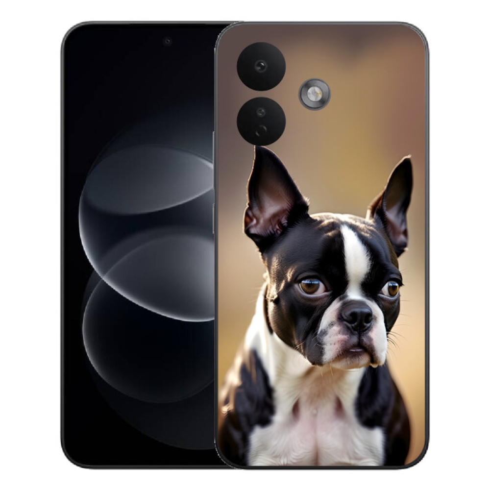 mmCase gél tok a Xiaomi Redmi Note 17 Pro 5G-hez – bostoni terrier