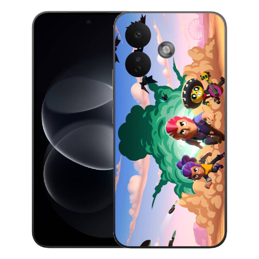 mmCase gél tok a Xiaomi Redmi Note 17 Pro 5G-hez – Brawl Stars