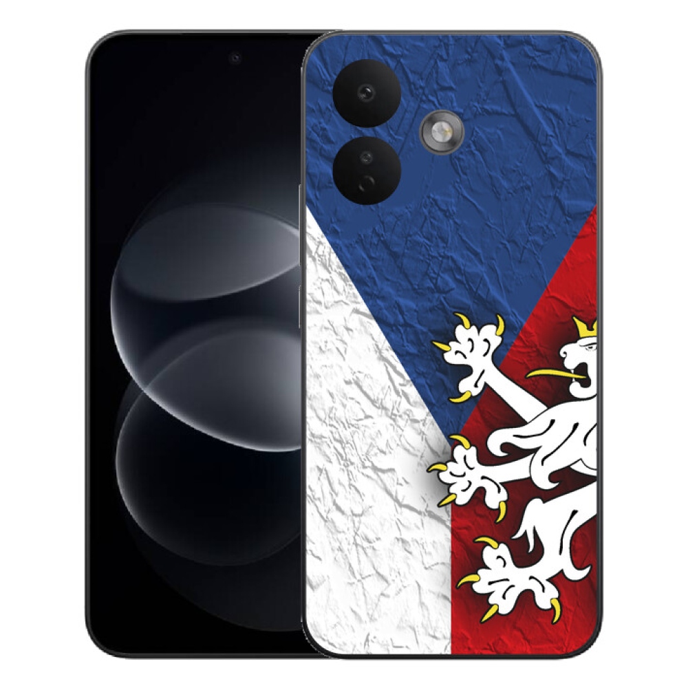 mmCase gél tok a Xiaomi Redmi Note 17 Pro 5G-hez – cseh zászló 1