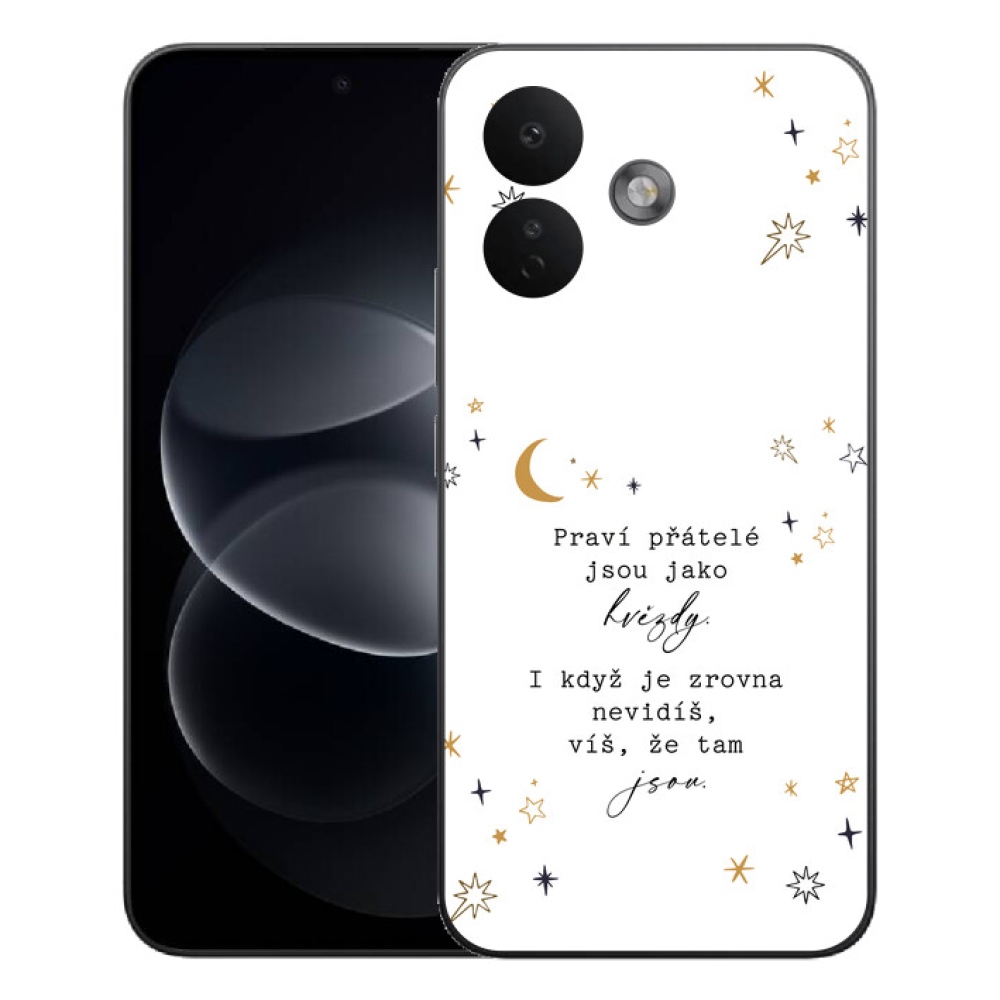 mmCase géltok a Xiaomi Redmi Note 17 Pro 5G-hez – idézet 6, fehér háttérrel