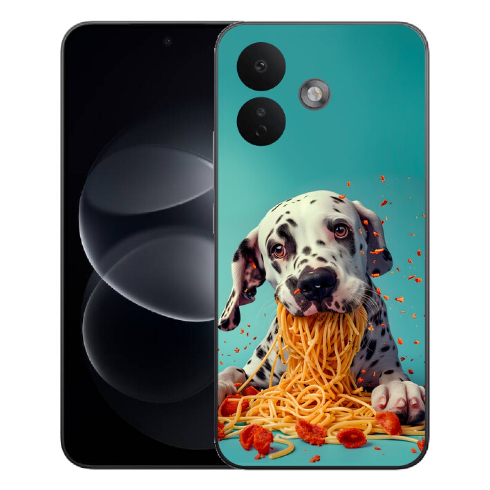 mmCase géltok a Xiaomi Redmi Note 17 Pro 5G-hez – dalmát és spagetti