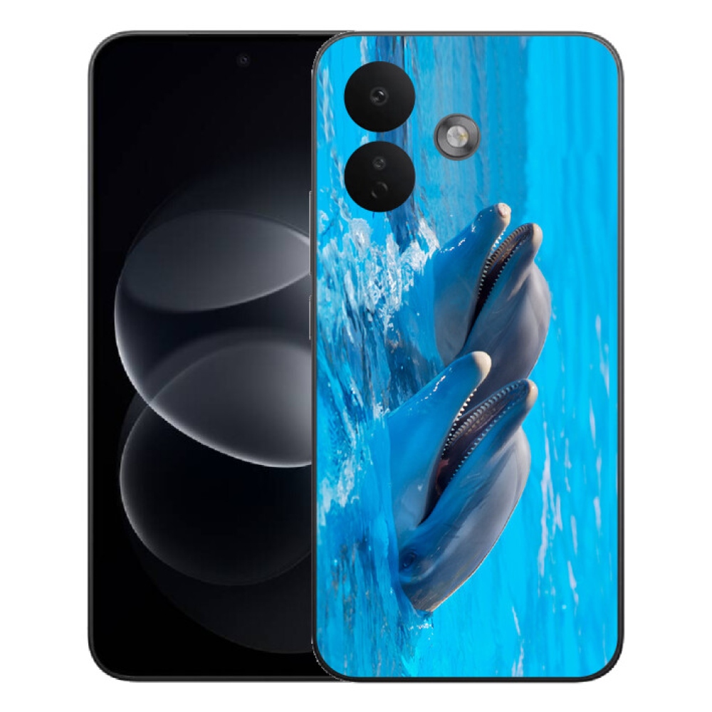 mmCase gél tok a Xiaomi Redmi Note 17 Pro 5G-hez – delfinek