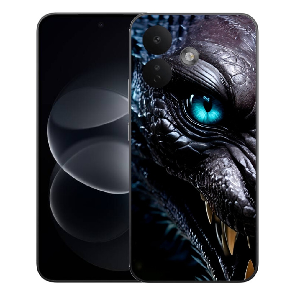 mmCase géltok a Xiaomi Redmi Note 17 Pro 5G-hez – sárkányos mintával