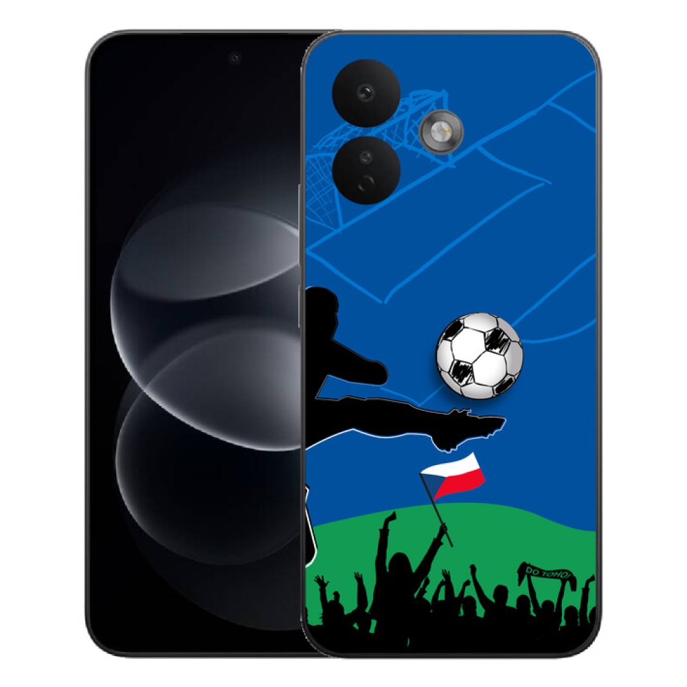 mmCase gél tok a Xiaomi Redmi Note 17 Pro 5G-hez – futballrajongóknak