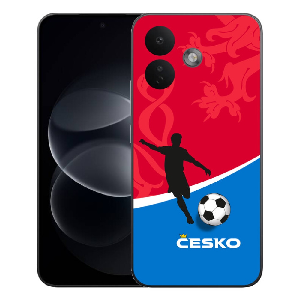 mmCase gél tok a Xiaomi Redmi Note 17 Pro 5G-hez – Cseh labdarúgó-válogatott