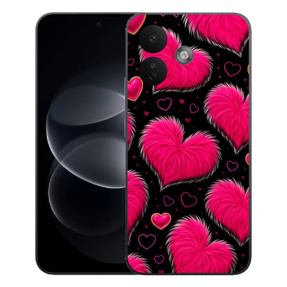 mmCase gél tok a Xiaomi Redmi Note 17 Pro 5G-hez – puha szívek