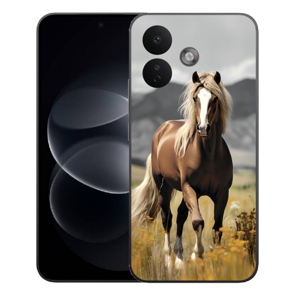 mmCase géltok a Xiaomi Redmi Note 17 Pro 5G-hez – barna ló 1