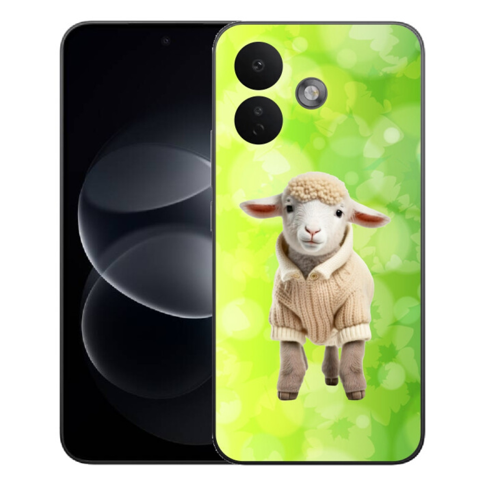 mmCase gél tok a Xiaomi Redmi Note 17 Pro 5G-hez – pulóveres bárányka